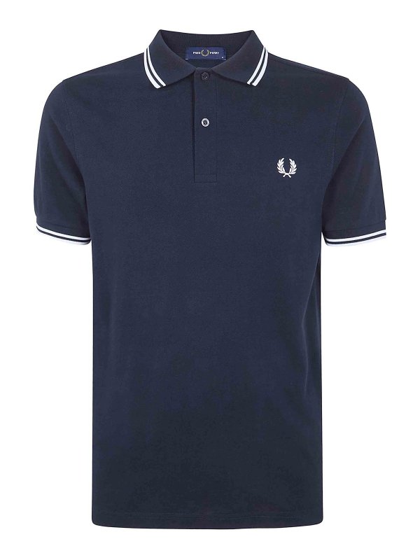 FRED PERRY: Poloshirts - Poloshirt - Blau