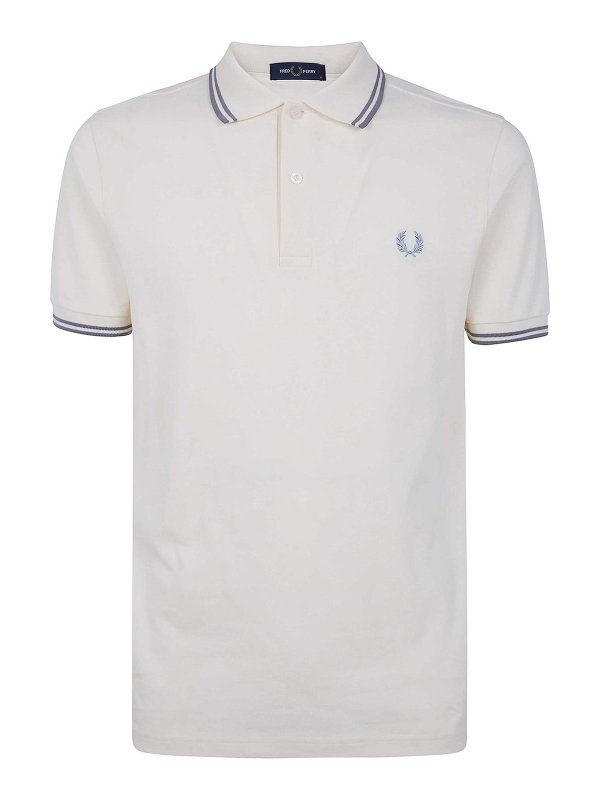 FRED PERRY: Polos  - Polo - Blanc