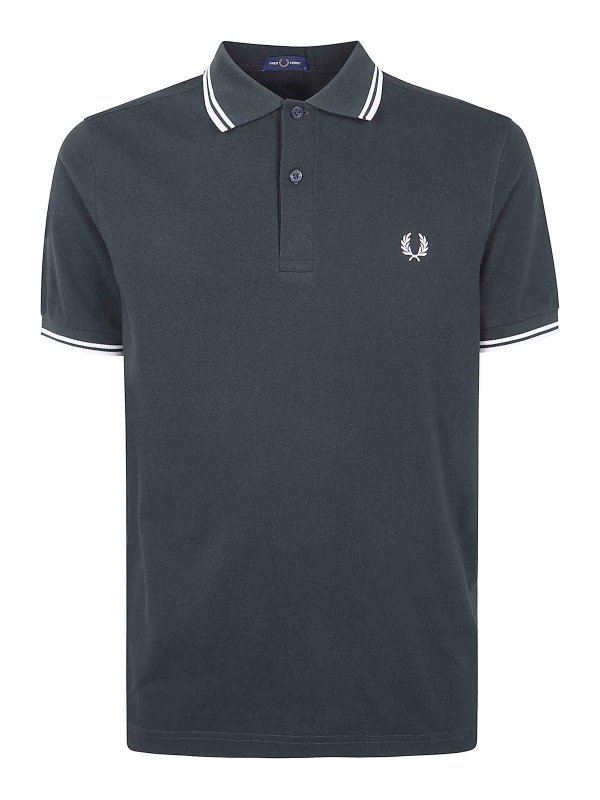 FRED PERRY: Poloshirts - Poloshirt - Grün