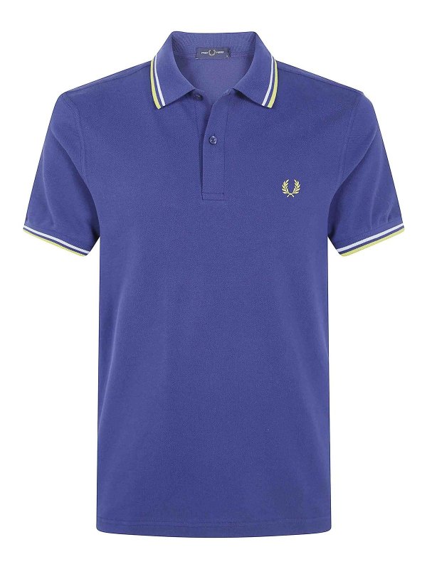 FRED PERRY: Camisas - Camisa - Azul