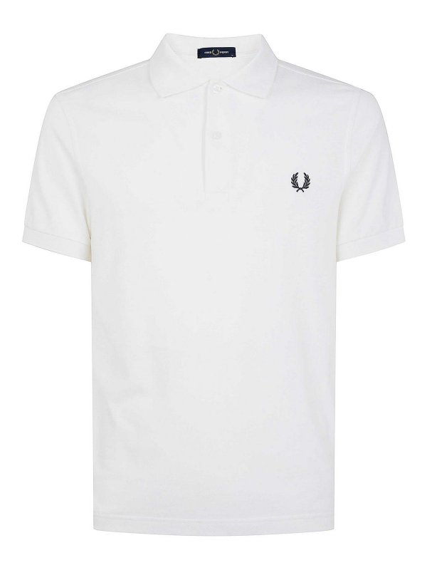 FRED PERRY: Hemden - Hemd - Weiß