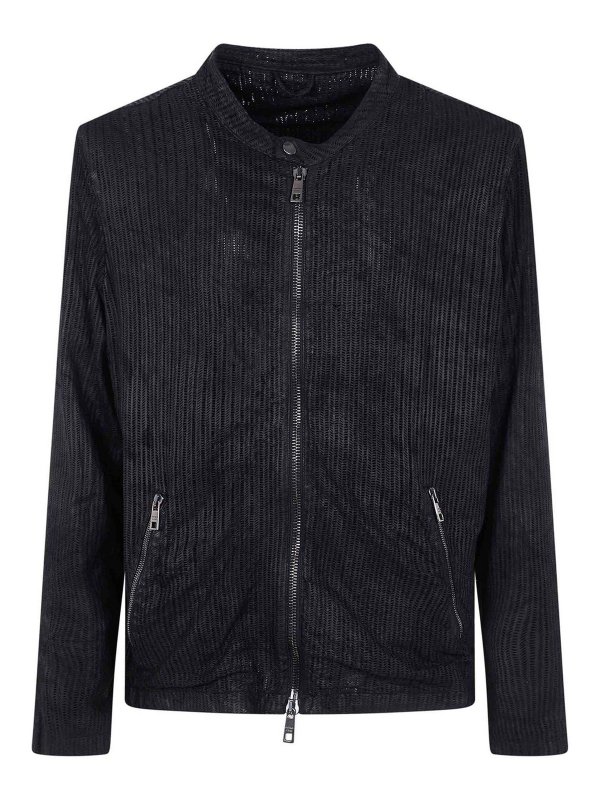 GIORGIO BRATO: casual jackets - Biker Jacket