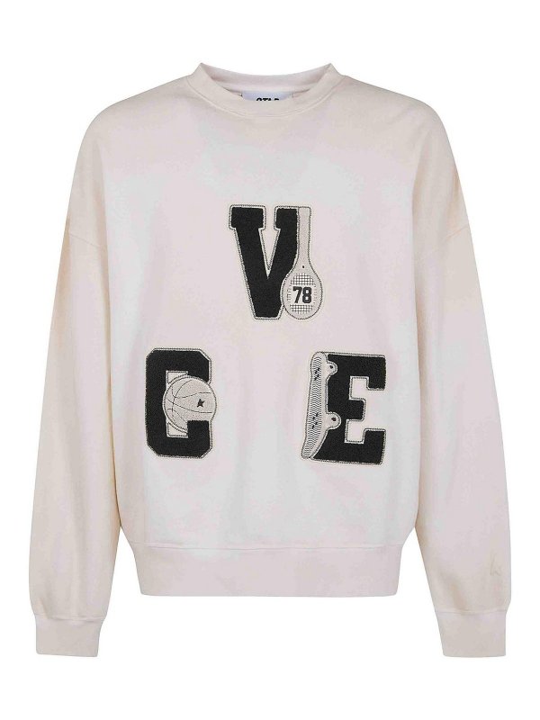 GOLDEN GOOSE: クルーネック - クルーネック - グレー