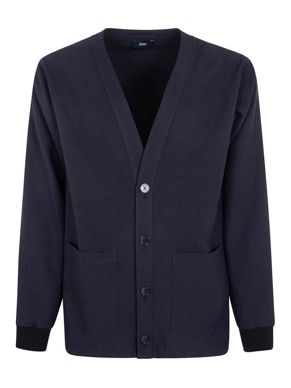 HERNO: Cardigans - Cardigan - Noir