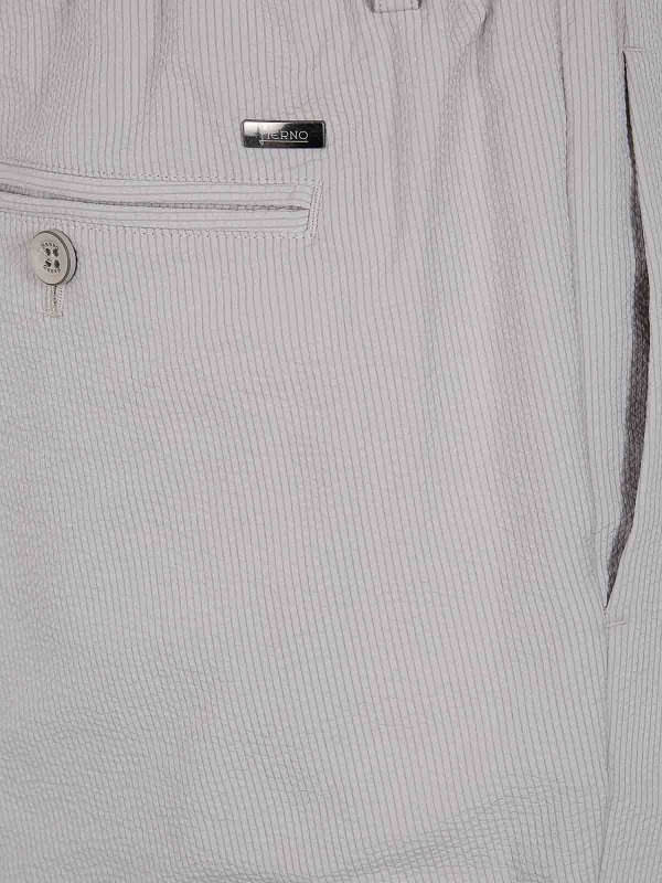 The Best Shops HERNO: Pantalons casual - Pantalons Décontractés - Gris