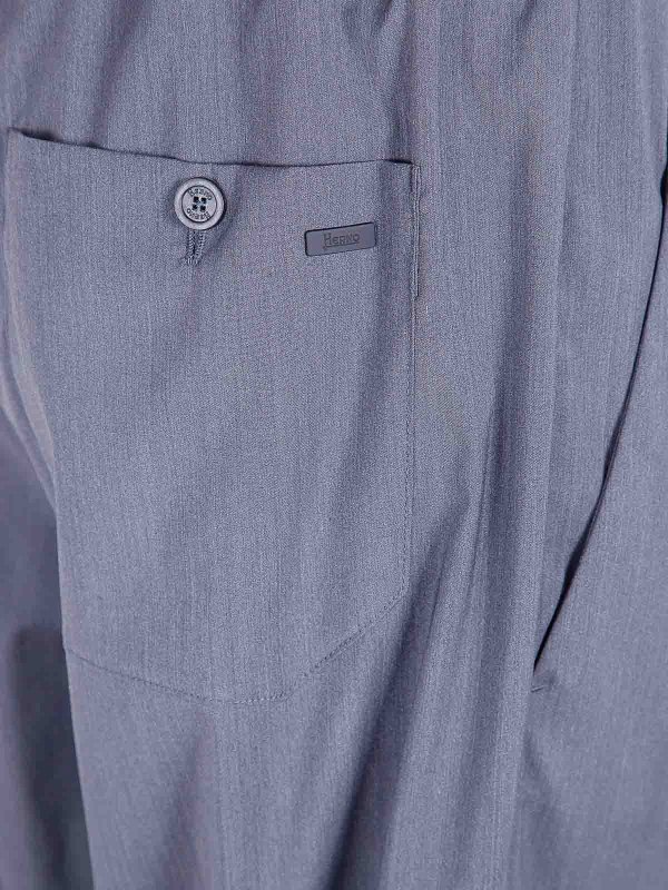 The Best Shops HERNO: casual trousers - Relaxed Functional Trousers
