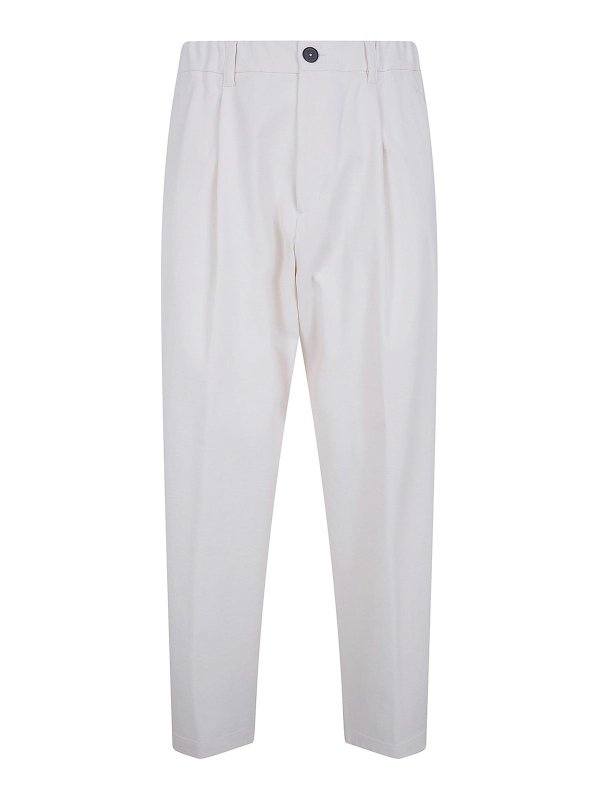 HERNO: casual trousers - Regular Trousers