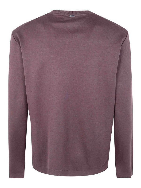 HERNO: T-shirts online - T-Shirt - Braun