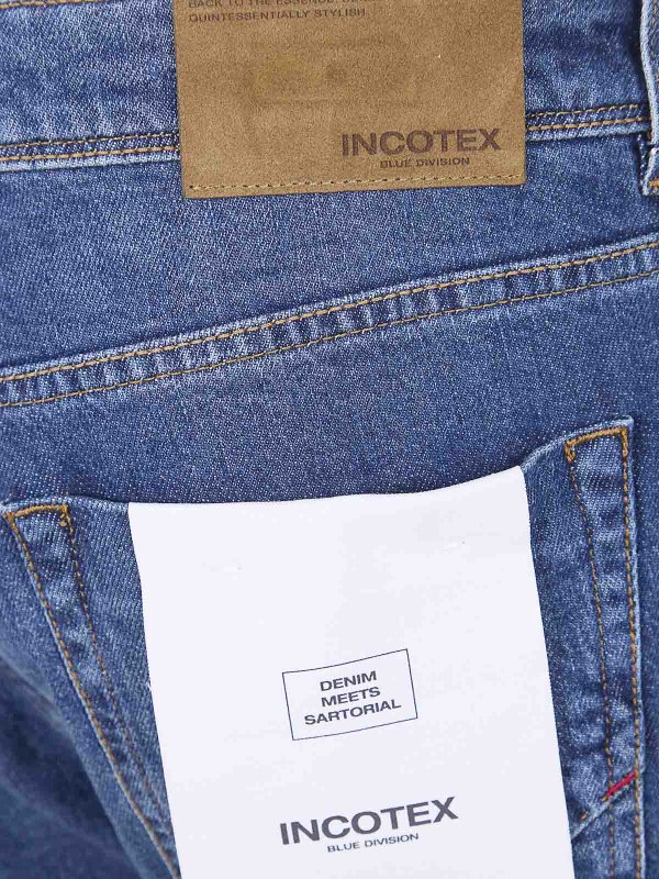 The Best Shops INCOTEX BLUE DIVISION: ストレートジーンズ - ストレートジーンズ - ブルー