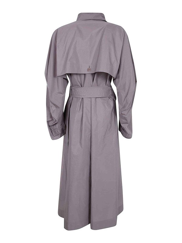 ISSEY MIYAKE: トレンチコート online - トレンチコート - グレー