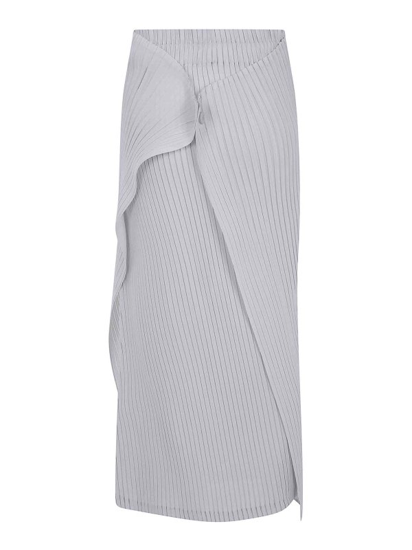 ISSEY MIYAKE: ロングシャツ online - ロングスカート - 緑