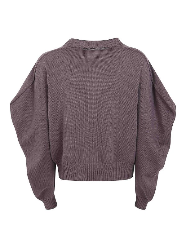 ISSEY MIYAKE: カーディガン online - カーディガン - ブラウン