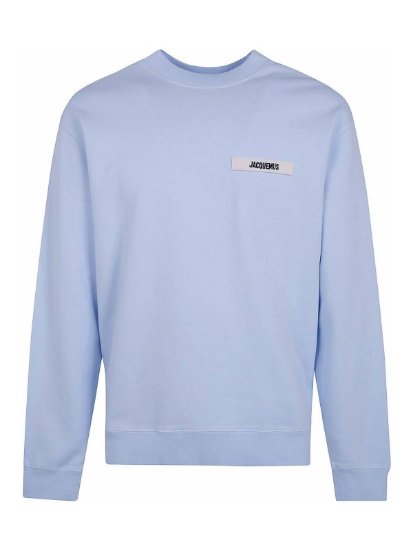 JACQUEMUS: Sudaderas y suéteres - Sudadera - Azul