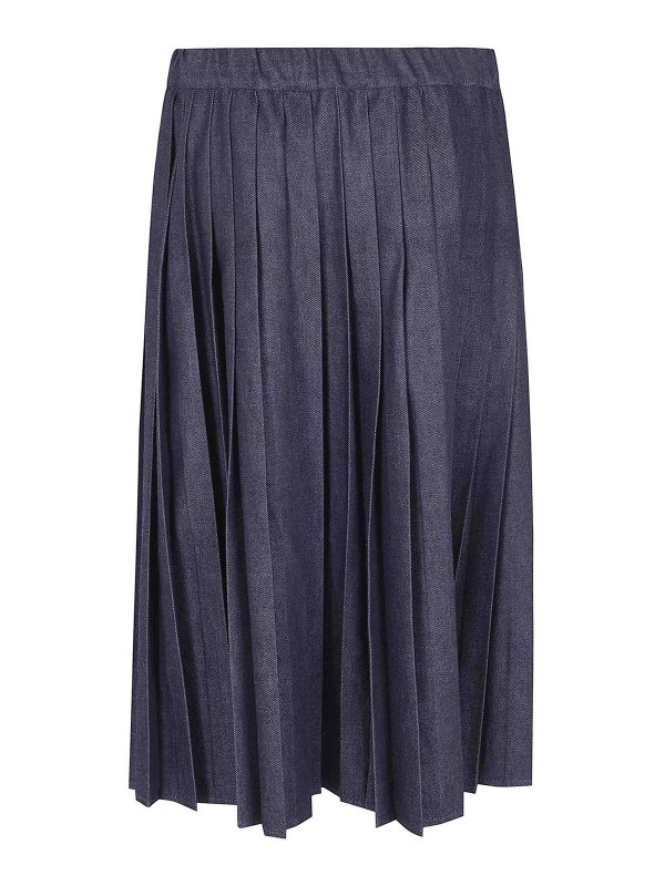 JIL SANDER: Jupes midi et au genou online - Jupe Midi - Bleu