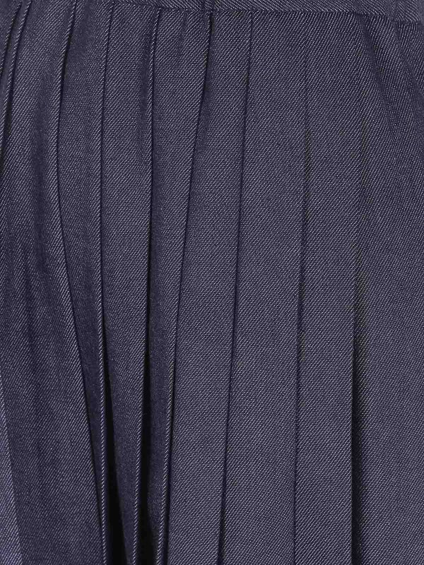 The Best Shops JIL SANDER: Jupes midi et au genou - Jupe Midi - Bleu