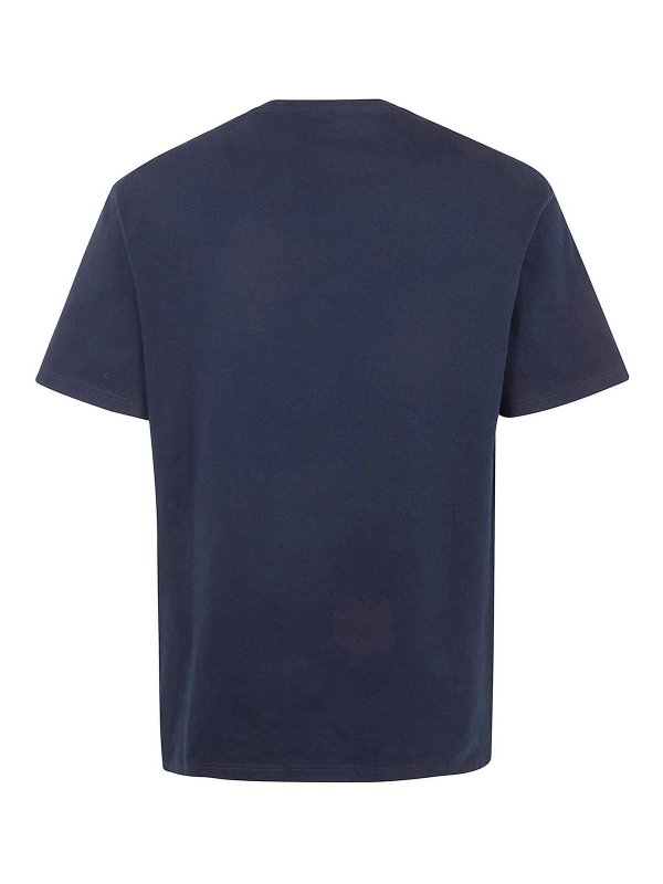 JIL SANDER: Pull col rond online - Pull Col Rond - Bleu