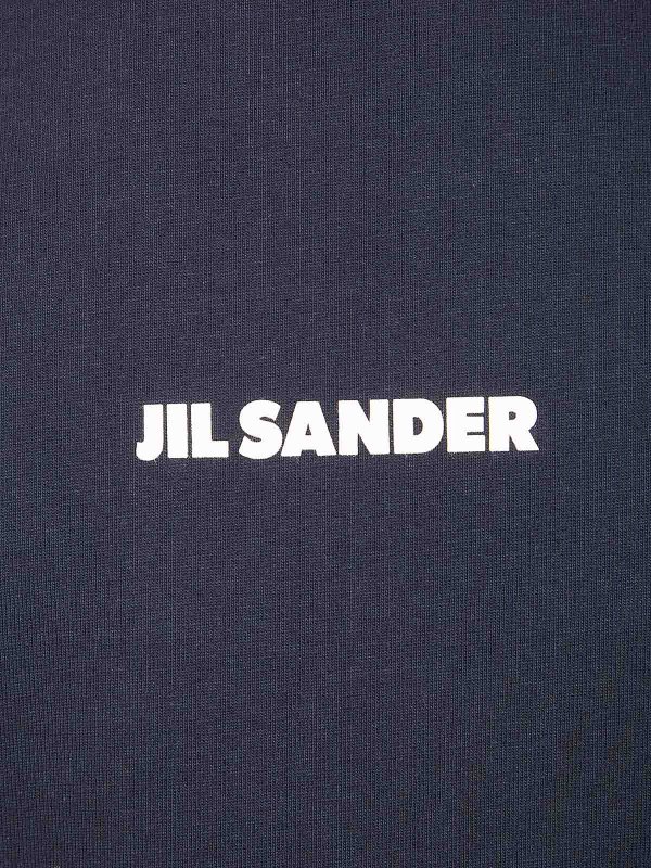 The Best Shops JIL SANDER: Pull col rond - Pull Col Rond - Bleu