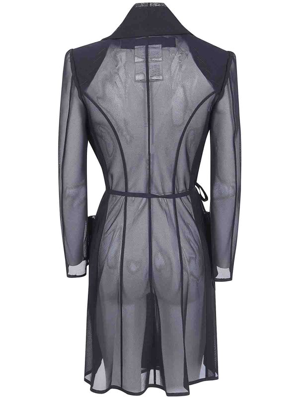 JUNYA WATANABE: long coats online - Long Doublebreasted Coat