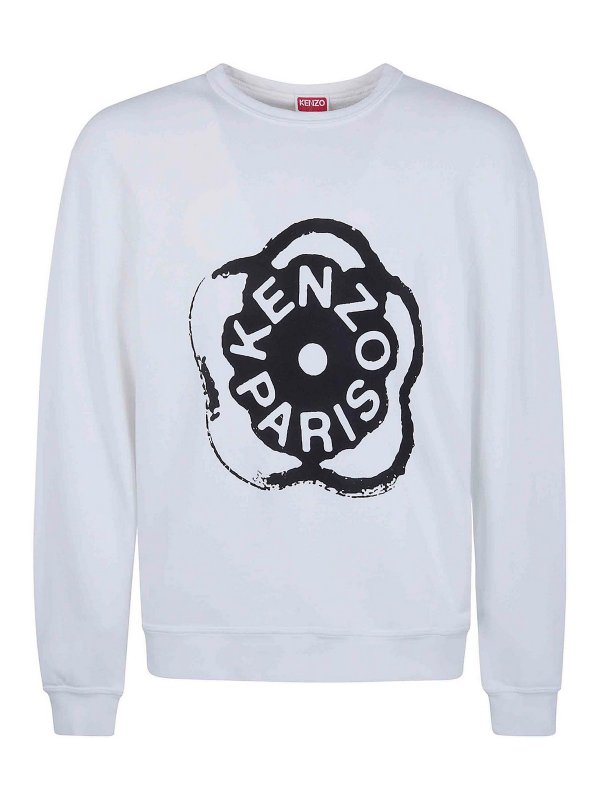 KENZO: Sweatshirts und Pullover - Sweatshirt - Weiß