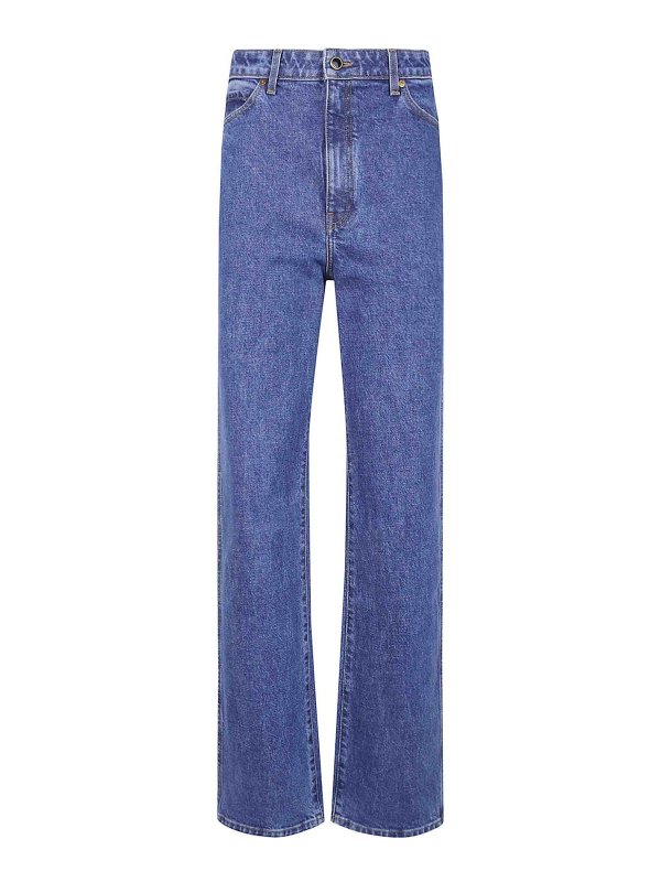 KHAITE: straight leg jeans - Danielle Jeans