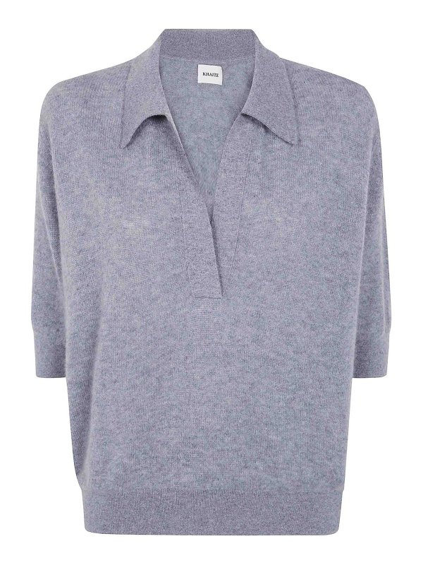 KHAITE: Polos - Polo - Gris