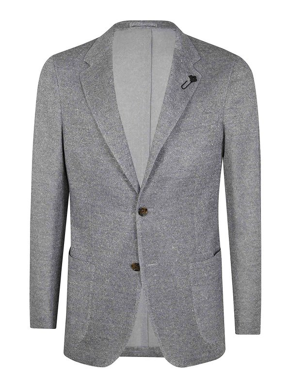 LARDINI: casual jackets - Knitted Jacket
