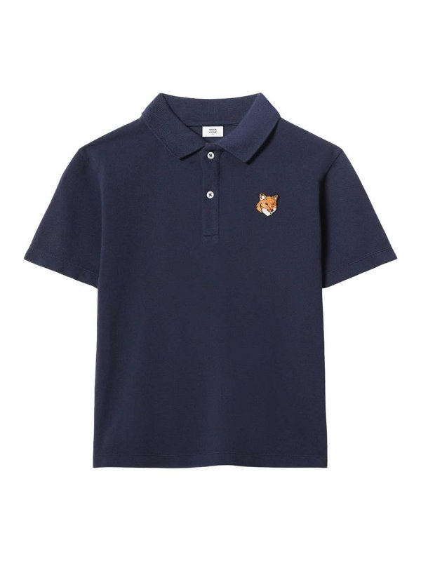 MAISON KITSUNÉ: Polos - Polo - Azul