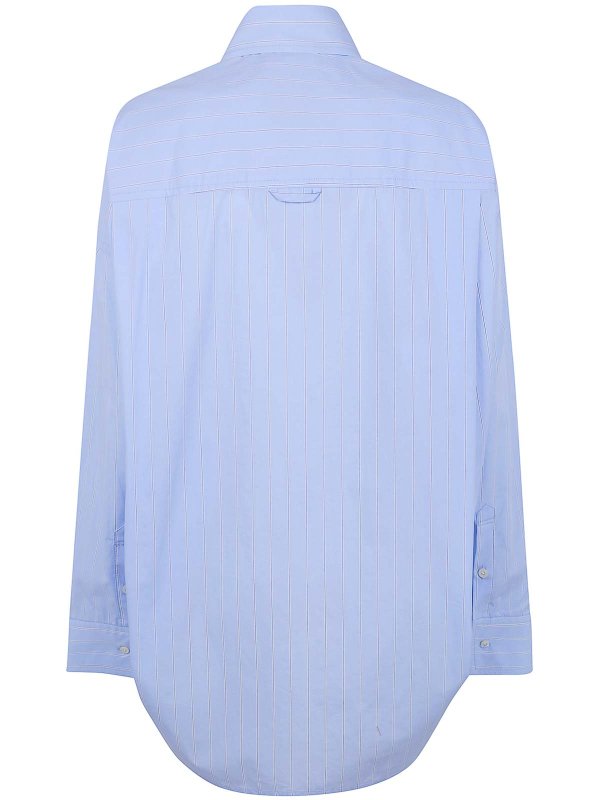 MAISON MIHARA YASUHIRO: シャツ online - シャツ - ブルー