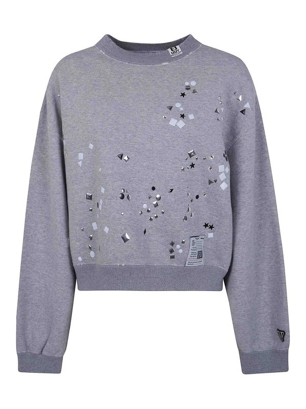 MAISON MIHARA YASUHIRO: クルーネック - クルーネック - グレー