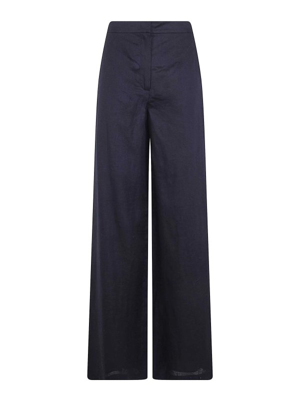 Max Mara: カジュアルトラウザー - カジュアルパンツ - 黒