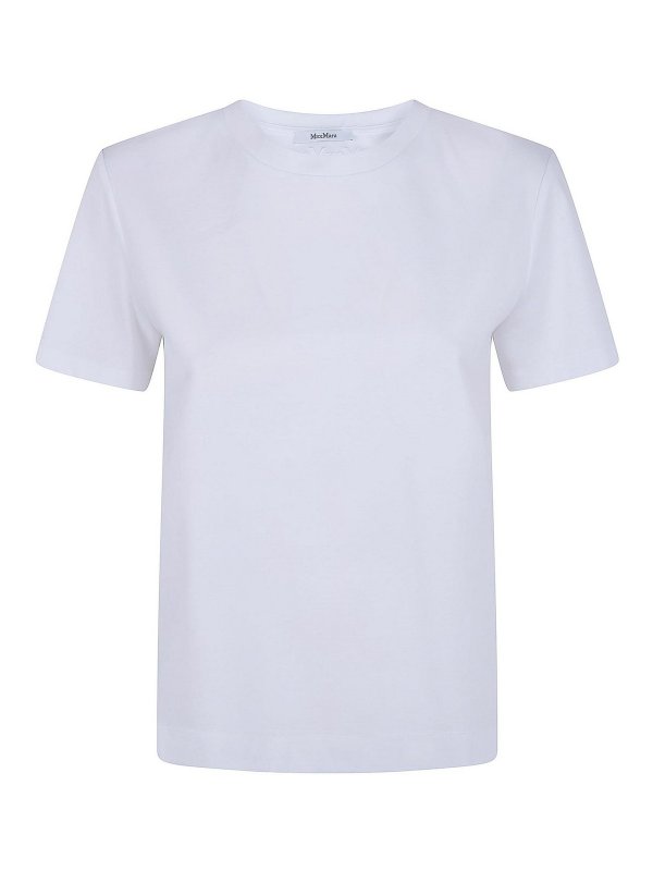 Max Mara: Camisetas - Camiseta - Blanco