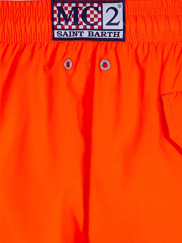 The Best Shops MC2 SAINT BARTH: Hosen Shorts - Shorts - Orange