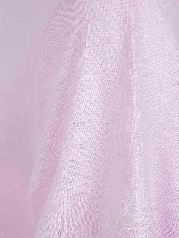 The Best Shops MC2 SAINT BARTH: Strickpullover mit Rundhalsausschnitt - Rundhalspullover - Rosa