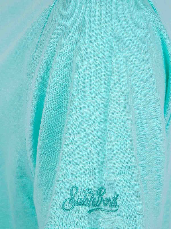 The Best Shops MC2 SAINT BARTH: crew necks - Linen Roundneck Sweater