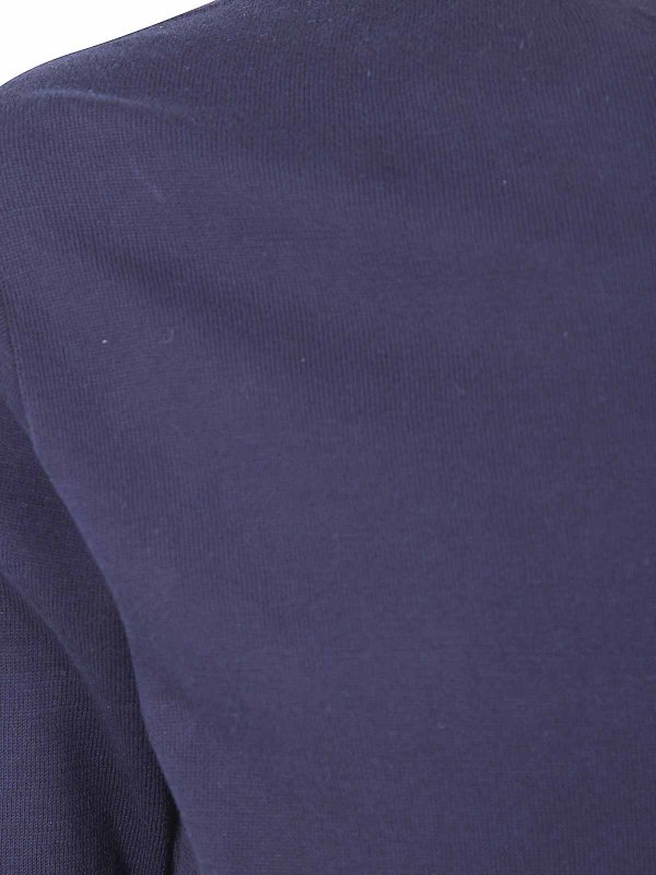 The Best Shops MD75: Strickpullover mit Rundhalsausschnitt - Rundhalspullover - Blau