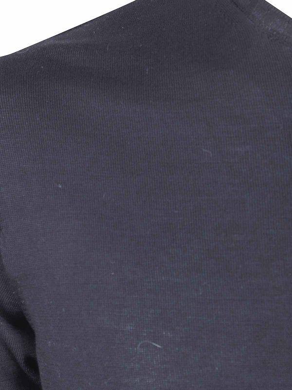 The Best Shops MD75: Suéteres con cuello pico - Suéter Cuello Redondo - Negro