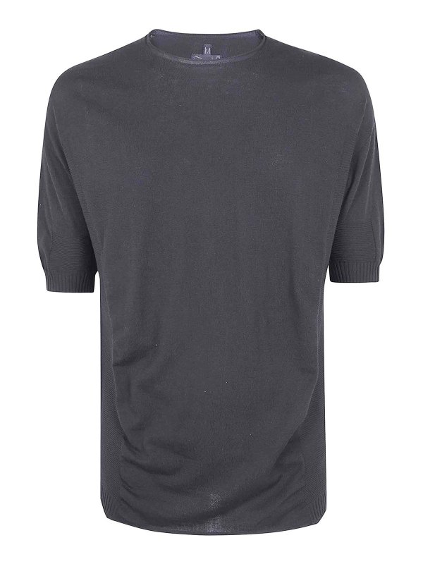 MD75: Pull col rond - Pull Col Rond - Noir