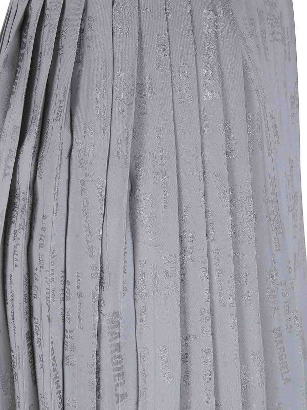 The Best Shops MM6 MAISON MARGIELA: ロングシャツ - ロングスカート - グレー