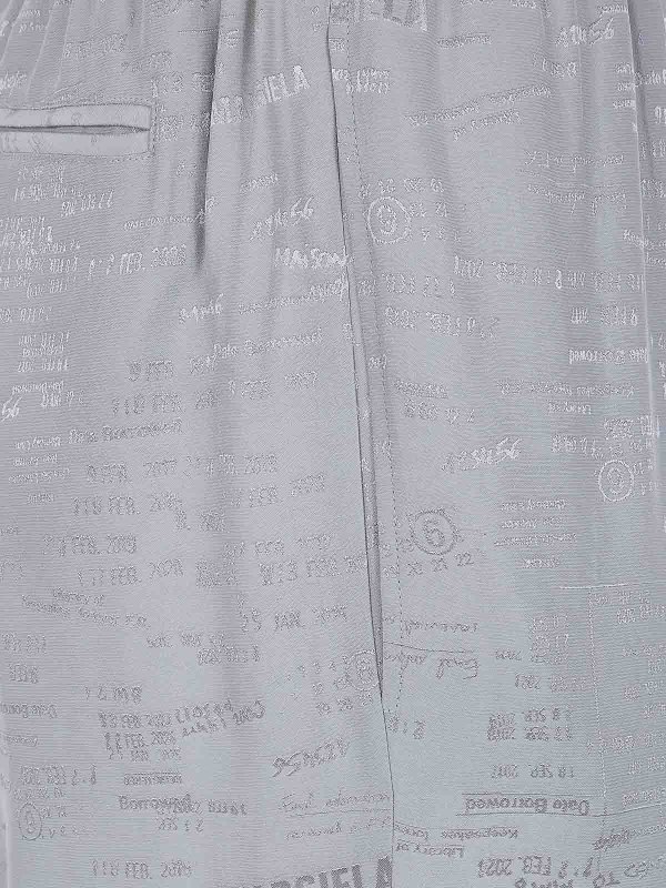 The Best Shops MM6 MAISON MARGIELA: カジュアルトラウザー - カジュアルパンツ - グレー