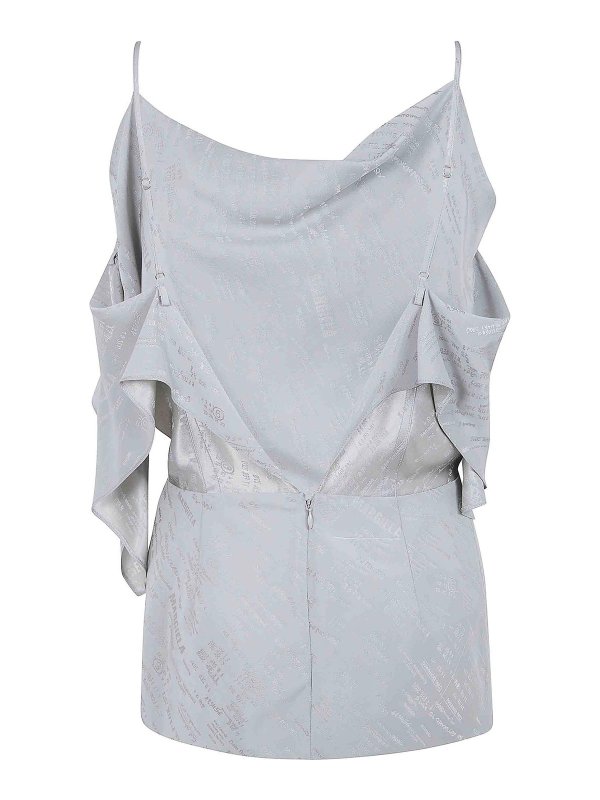 MM6 MAISON MARGIELA: トップス＆タンクトップ online - トップ/タンクトップ - グレー
