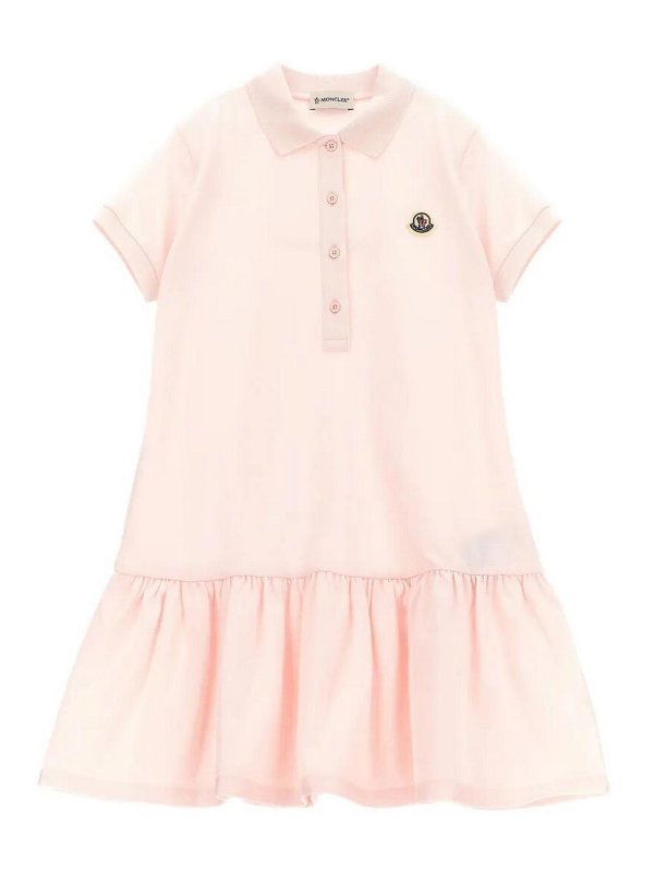 MONCLER: Robes courtes - Robe Courte - Rose