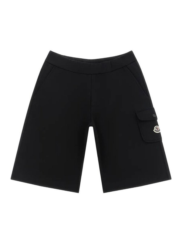 MONCLER: Shorts - Short - Noir