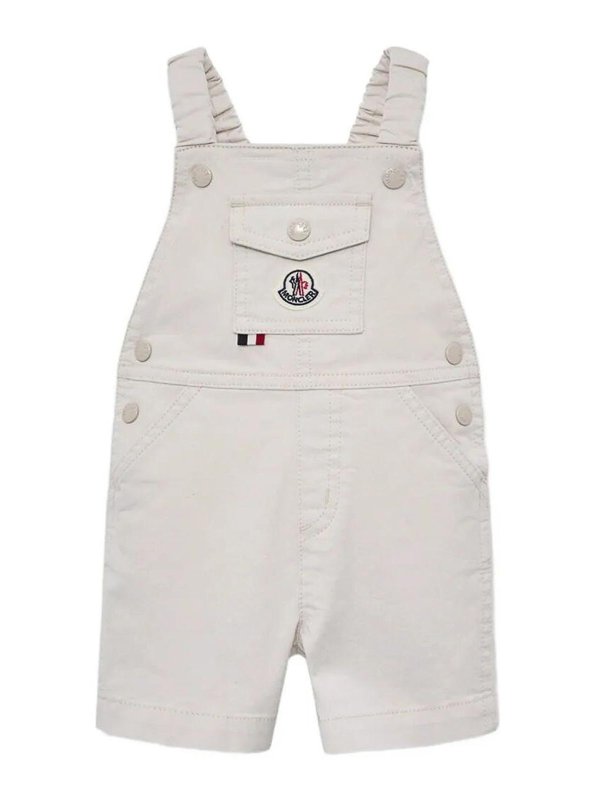 MONCLER: Combinaison-pantalons - Combinaison - Blanc