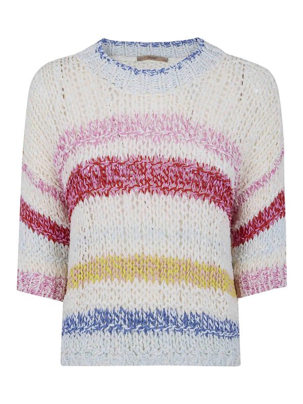 NUUR: Suéteres con cuello pico - Suéter Cuello Redondo