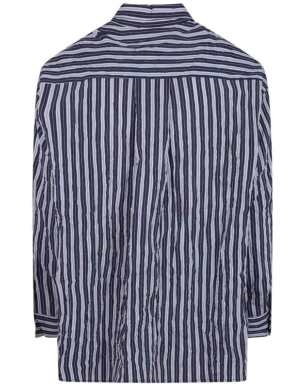 NUUR: camicie online - Camicia oversize a righe