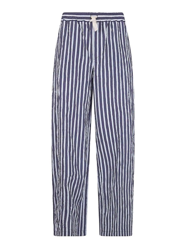 NUUR: pantaloni casual - Pantaloni a righe