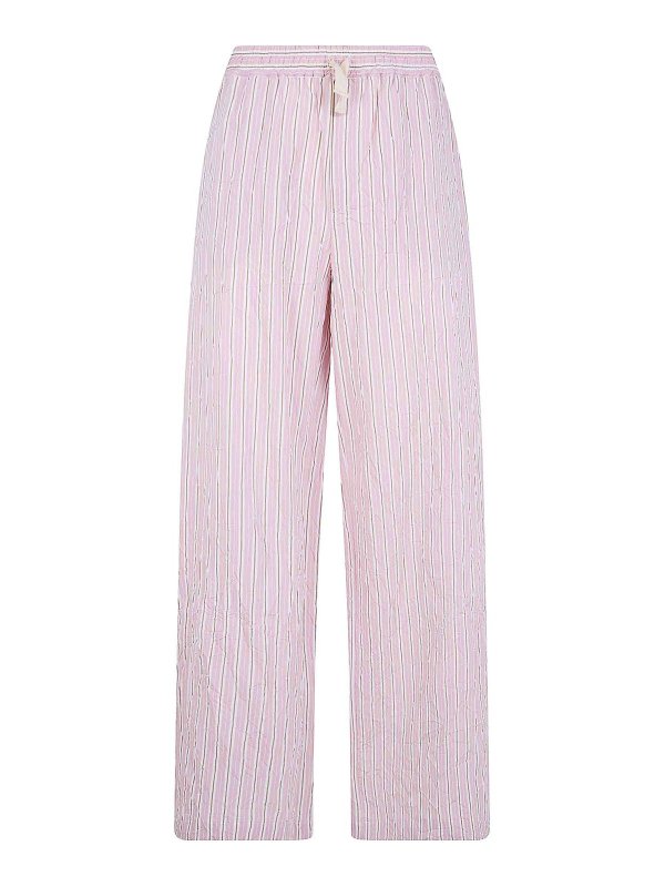 NUUR: casual trousers - Striped Trousers