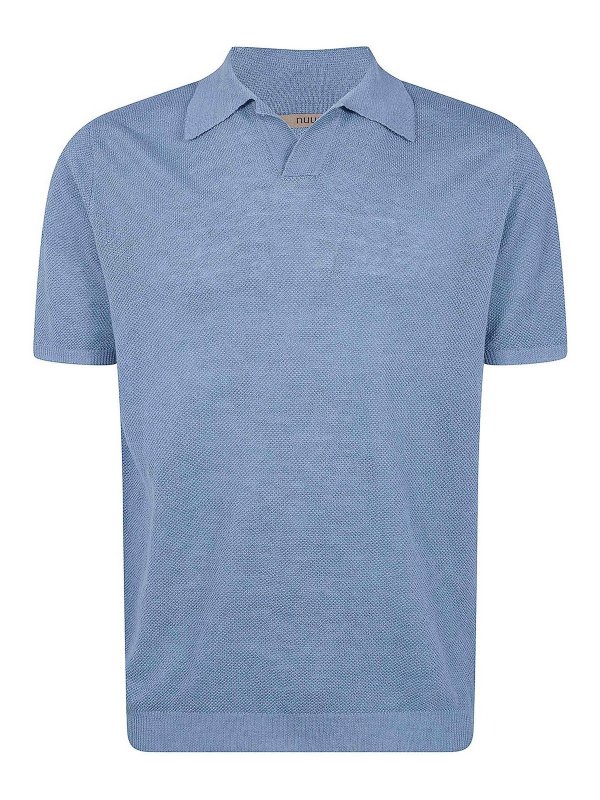 NUUR: Poloshirts - Poloshirt - Blau