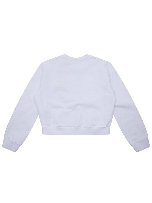 OFF-WHITE: Sweatshirts und Pullover online - Sweatshirt - Weiß