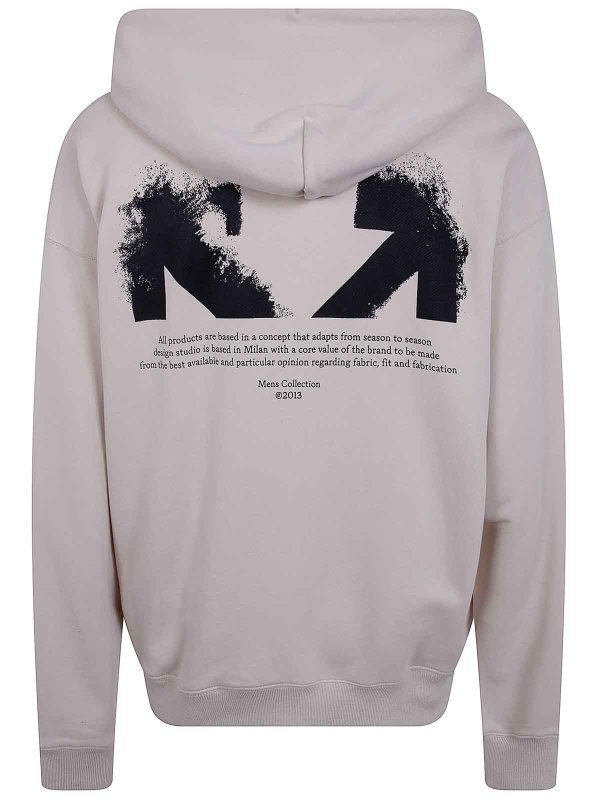 OFF-WHITE: Sudaderas y suéteres online - Sudadera - Gris